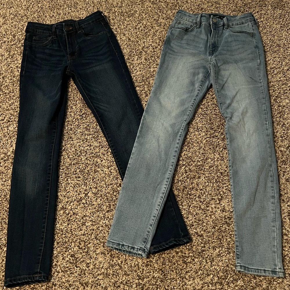 Aeropostale High Rise Stretchy Jeggings